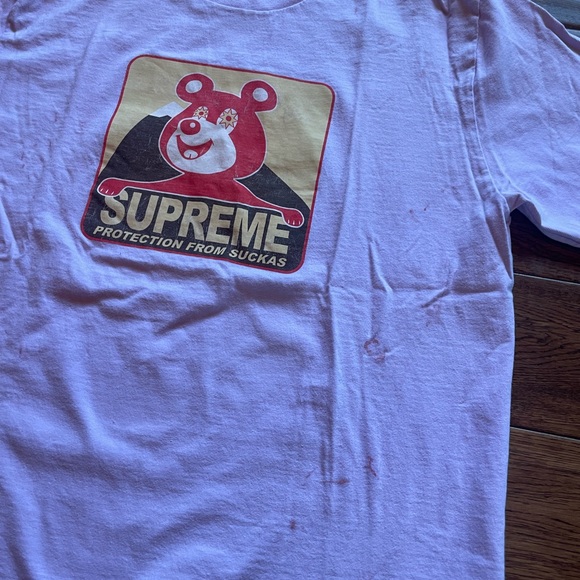 Vintage Purple Supreme T-shirt Size Medium - Picture 5 of 7